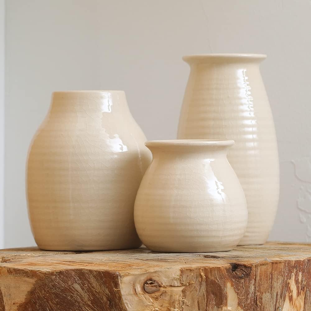 Set of Three Rustic Vase!