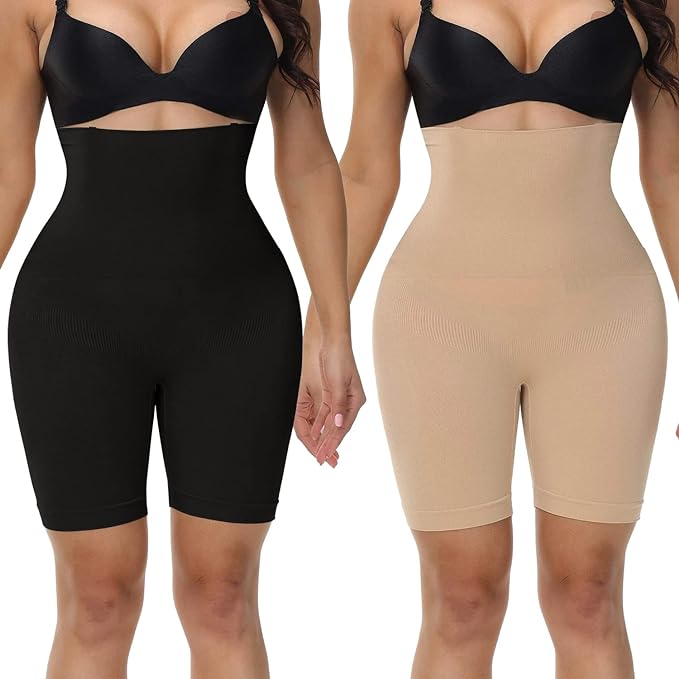 High Waisted Shapewear Shorts
