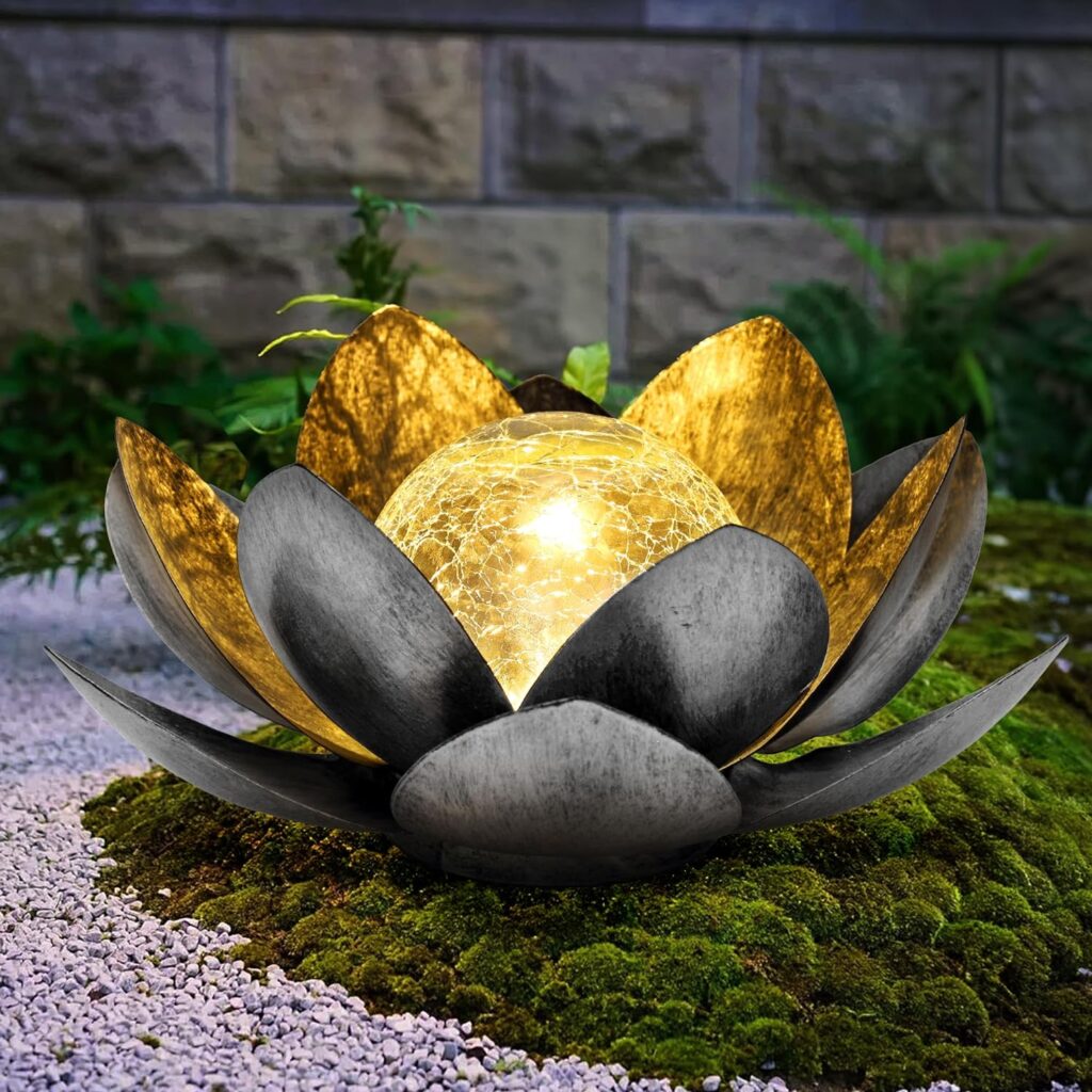 Solar Lotus Light