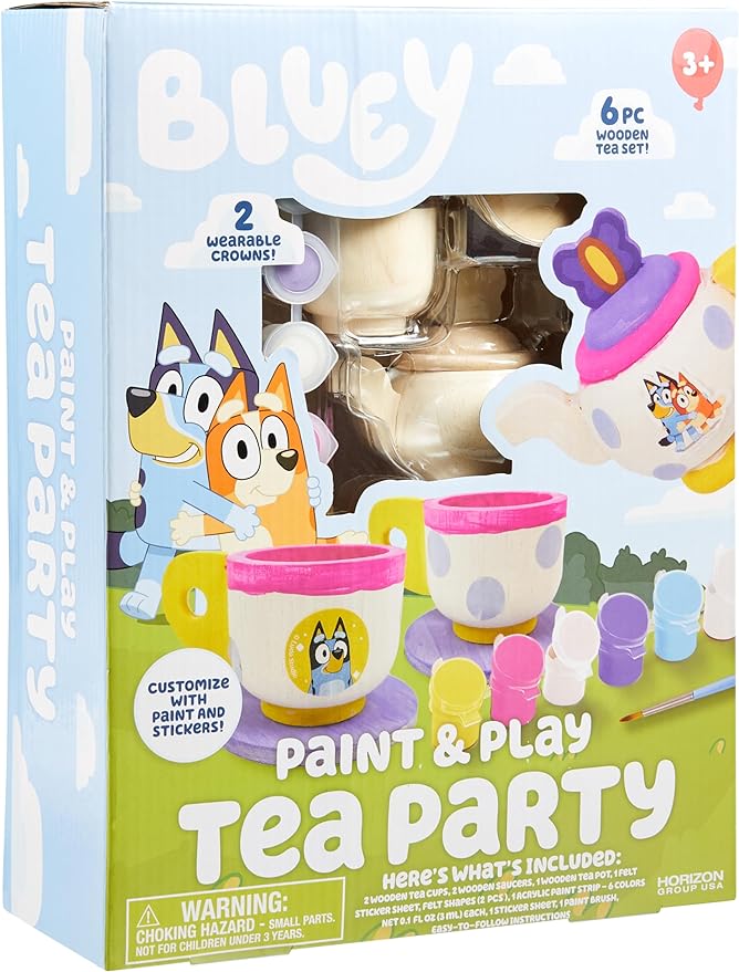 Bluey Paint & Play Tea Party