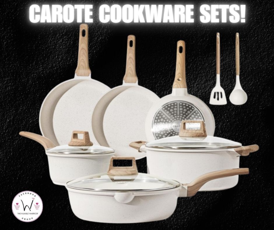 Carote Nonstick Cookware Sets!