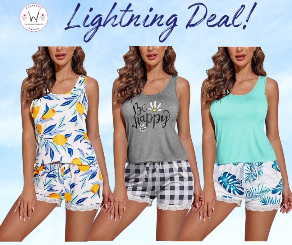 Cute 2 Piece Pajama/Lounge Sets from Ekouaer!