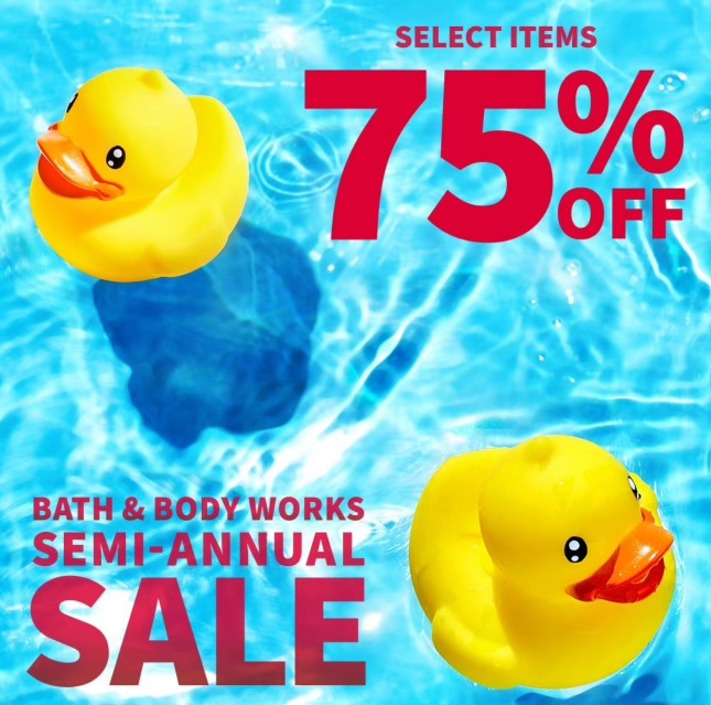 The Bath & Body Works Semi-Annual Sale!