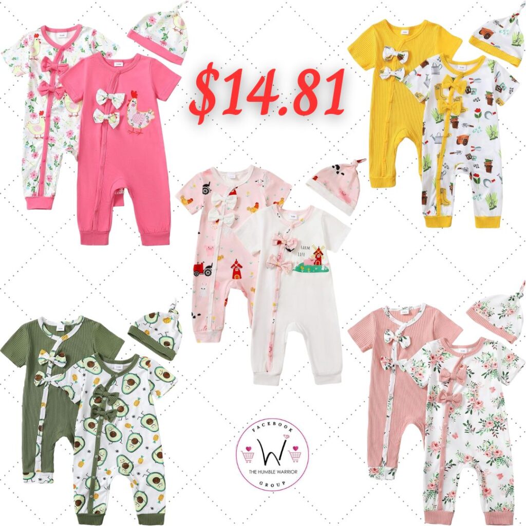 2-Pack Rompers!