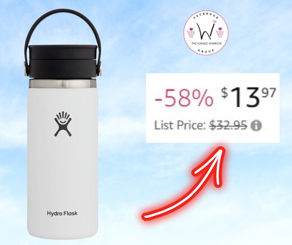 Hydro Flask Wide Mouth Bottle with Flex Sip Lid!