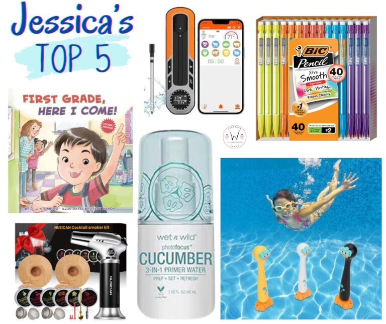 Jessica’s Top 5 Best Sellers