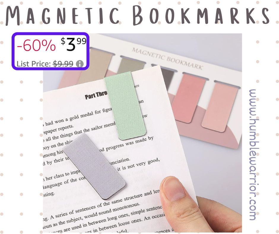 15-piece Magnetic Bookmark set