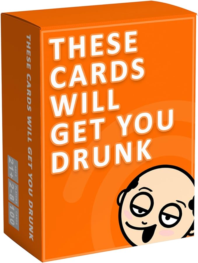 “These cards will get you drunk” party game!