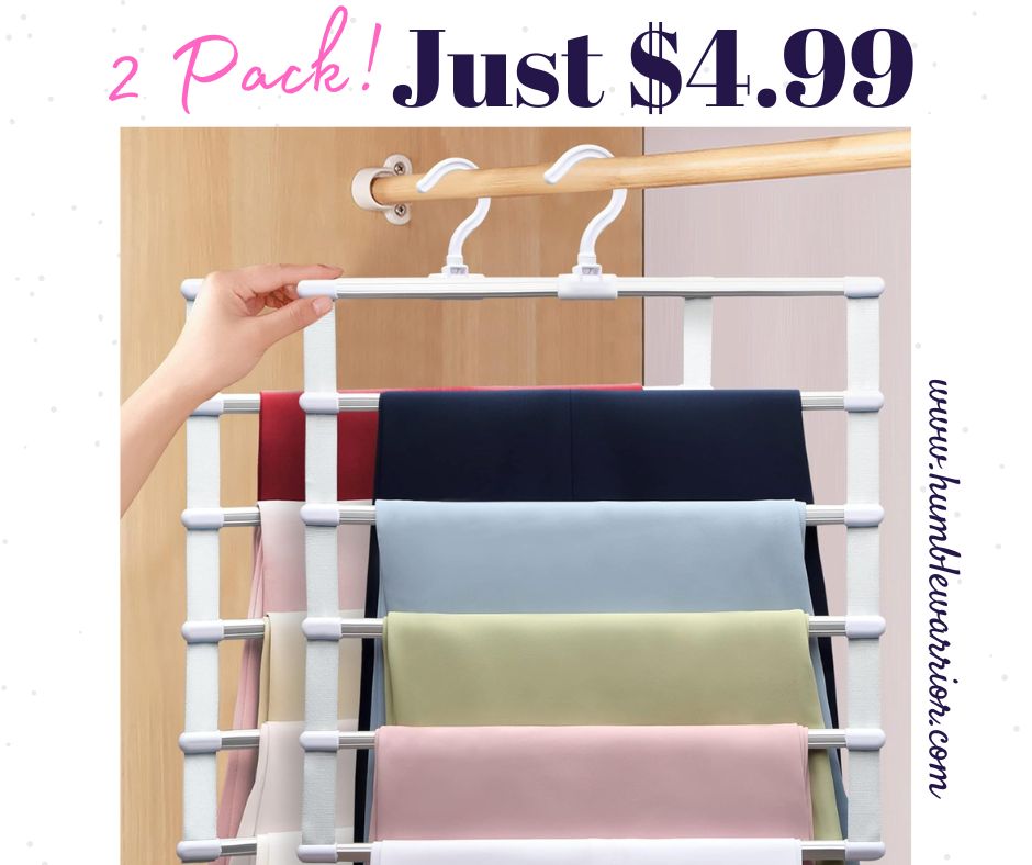 2 Pack of Pants Hangers