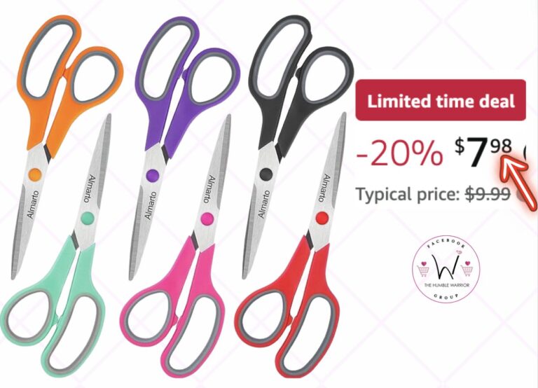6-piece set of scissors!