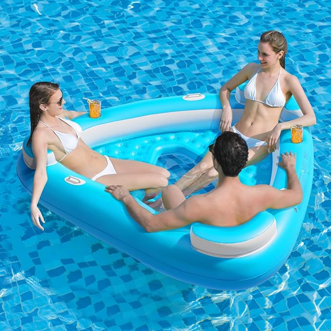 Jasonwell Floating Island Pool Float!