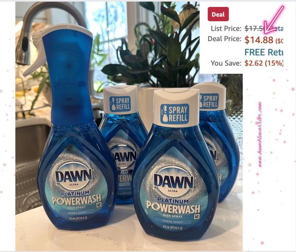 Dawn Platinum Powerwash Dish Spray