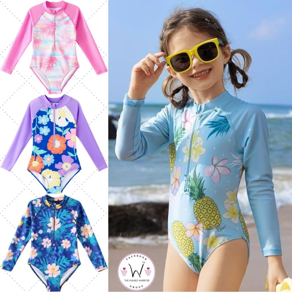 Long Sleeve Rash Guards for Girls!!