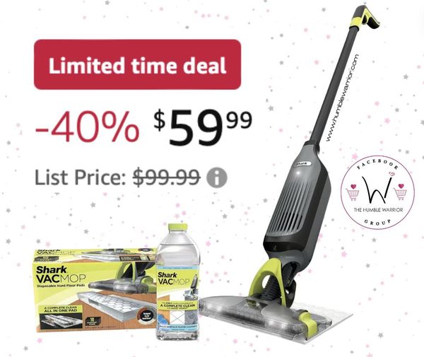 Shark VACMOP Pro Cordless Hard Floor Vacuum Mop