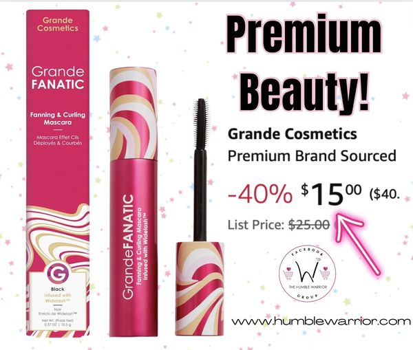 Grande Cosmetics GrandeFANATIC Fanning and Curling Mascara