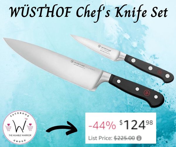 WÜSTHOF Classic 2-Piece Chef’s Knife Set