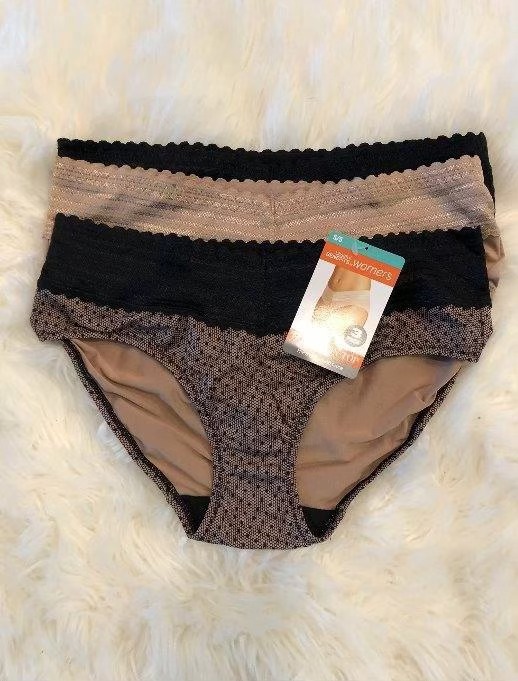 Warner’s Women’s Blissful Benefits No Muffin Top pack of hipster undies