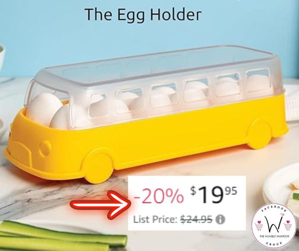 Scrambled Bus 12 Egg Holder