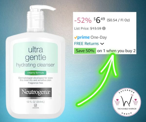 Neutrogena Ultra Gentle Hydrating Facial Cleanser