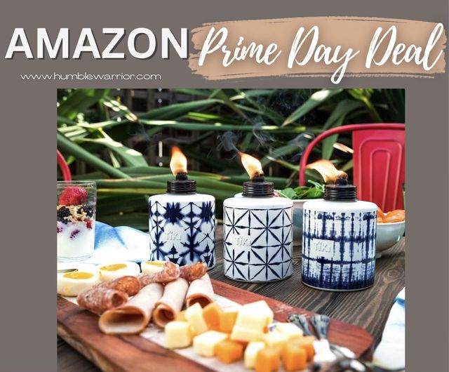 torches, citronella candles and fire pits