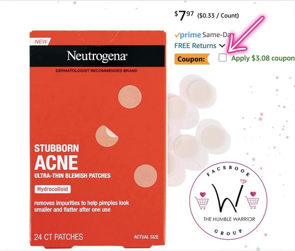 Neutrogena Stubborn Acne Pimple Patches