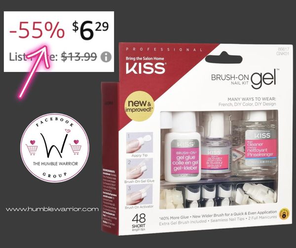 KISS Brush-On Gel Nail Kit