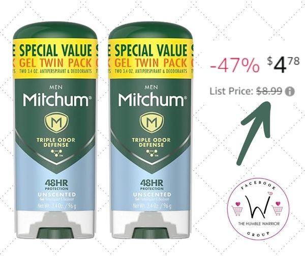Mitchum Men’s Deodorant, Antiperspirant
