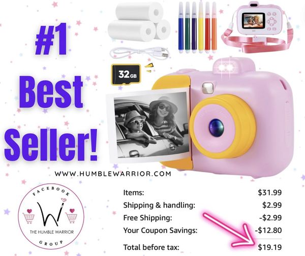 #1 best selling kids camera
