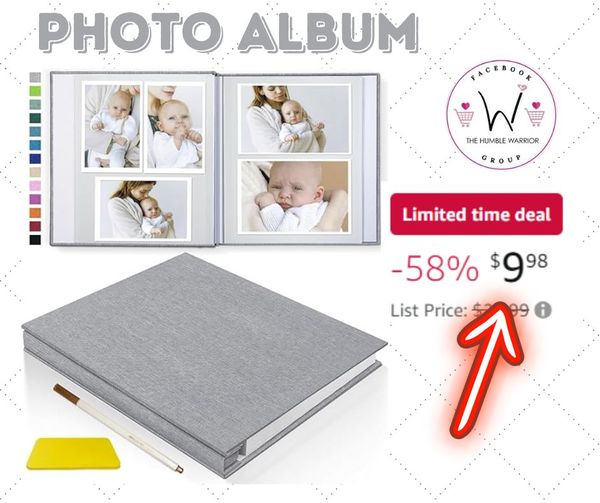 Popotop Photo Album Self Adhesive Scrapbook Album