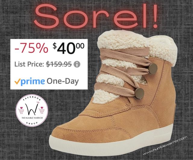 Sorel Women’s Out N About Cozy Wedge Boots