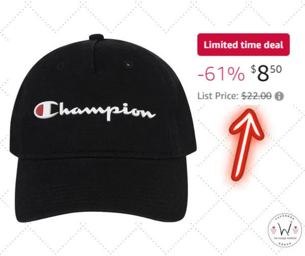 Champion Adjustable Cap