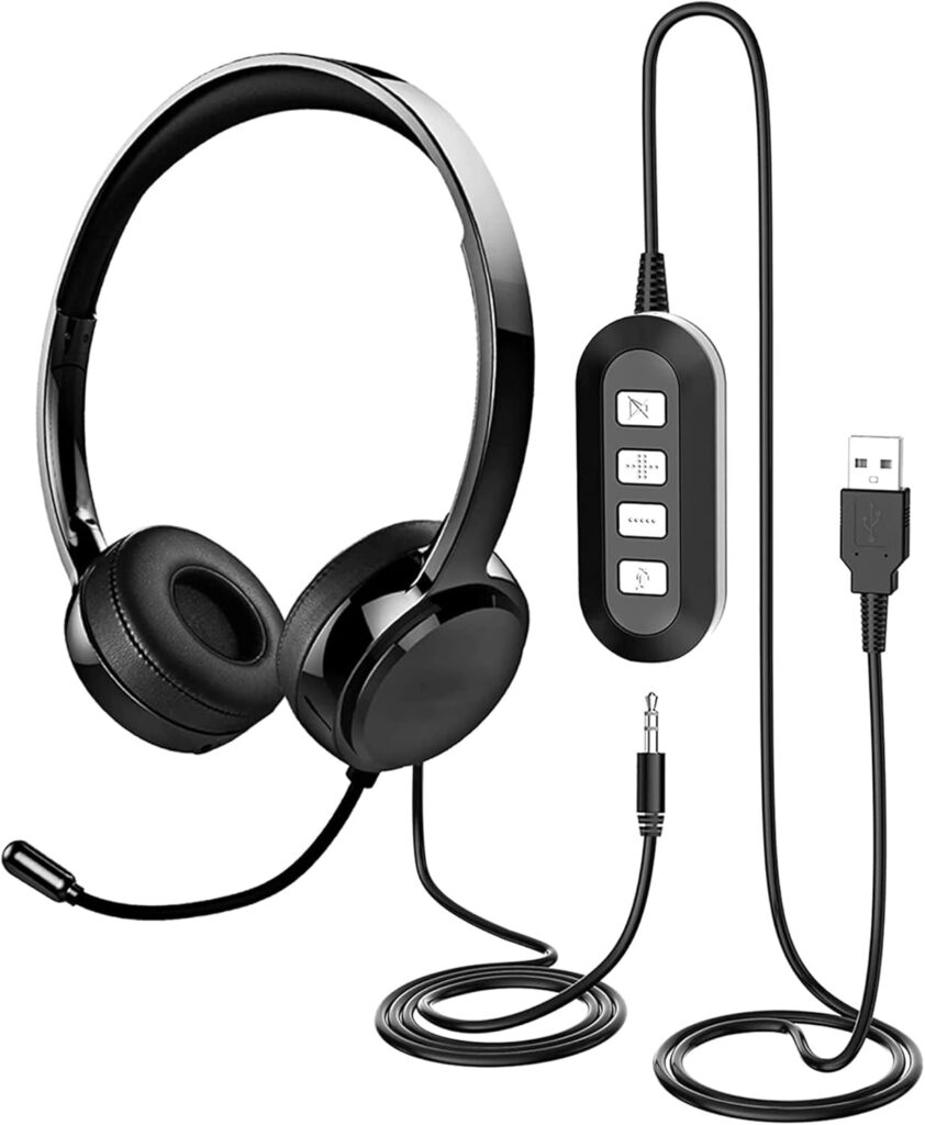 USB Headset with Microphone