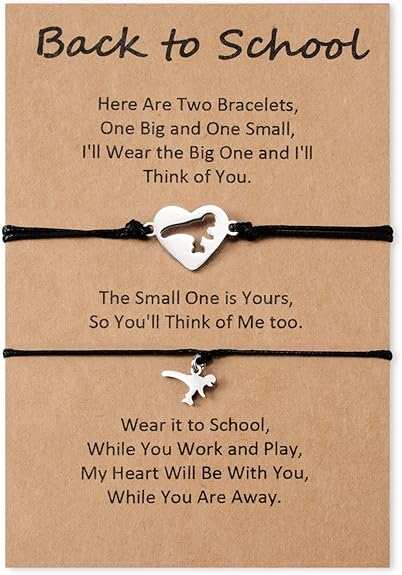 Back to School Mommy & Me Bracelet Sets