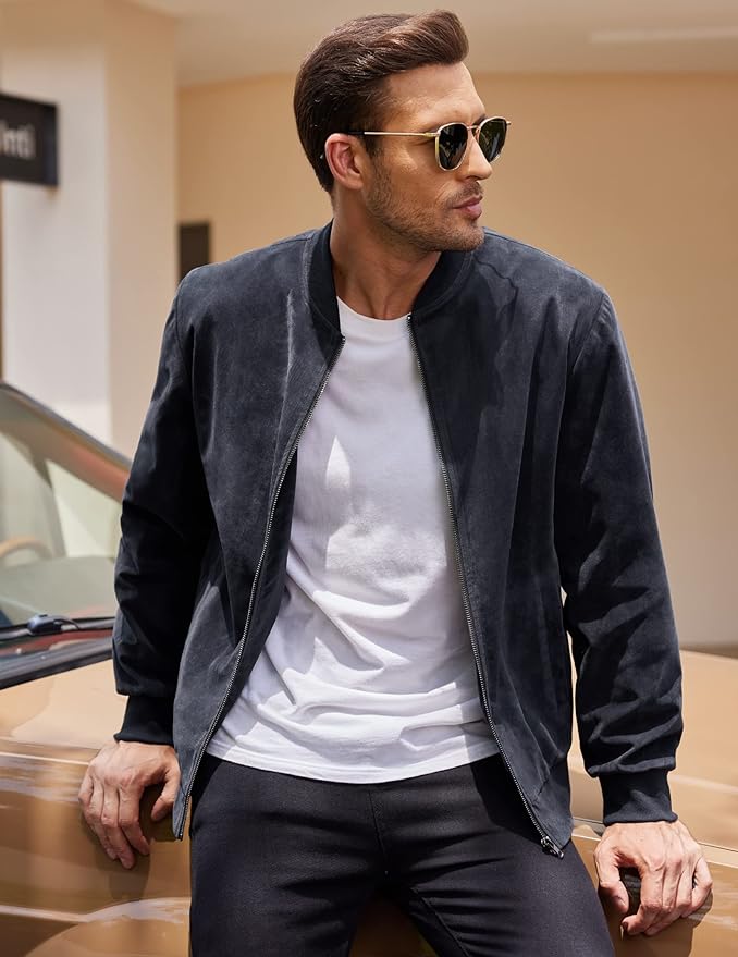 Men’s Faux Suede Jackets
