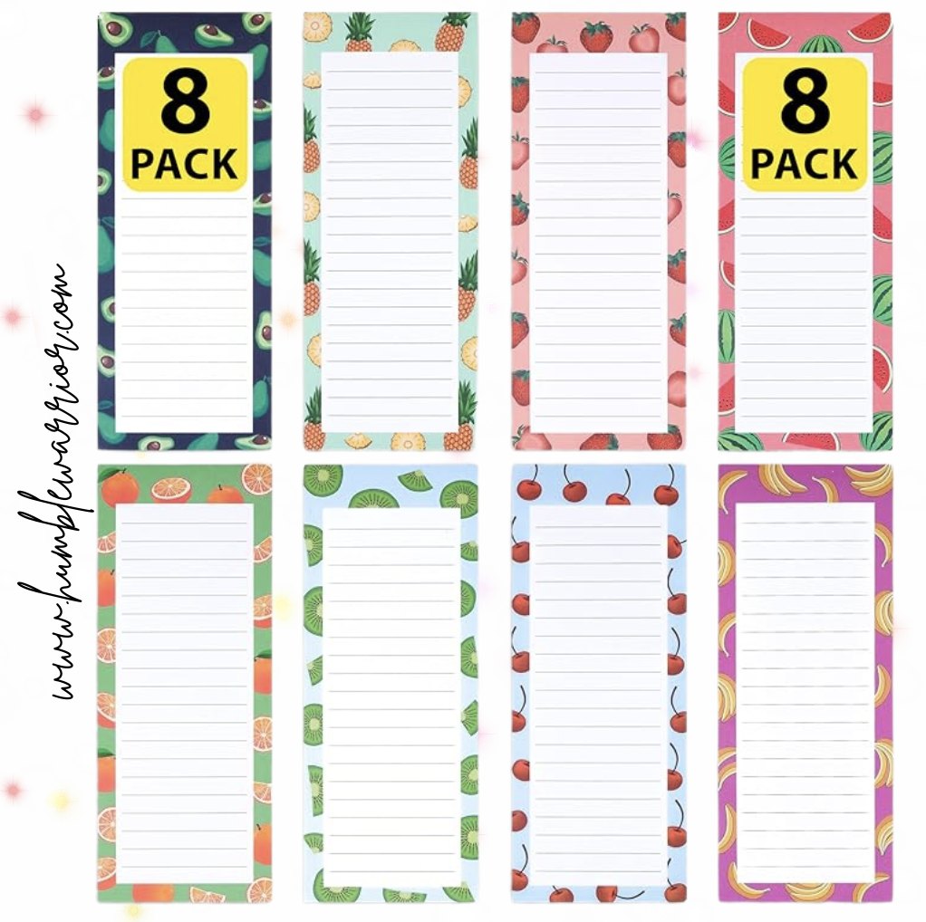 8 Magnetic Notepads!
