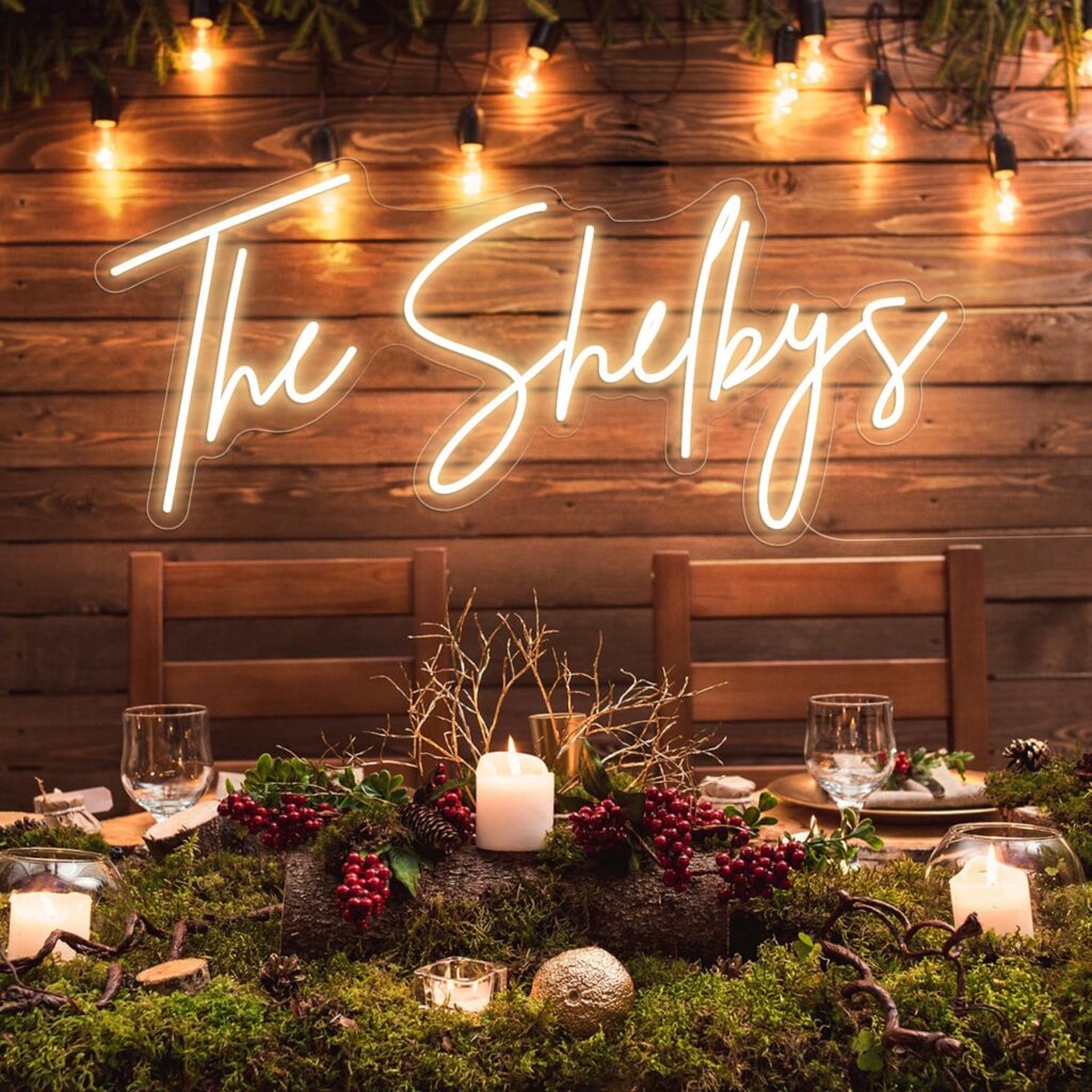 personalized LED signs