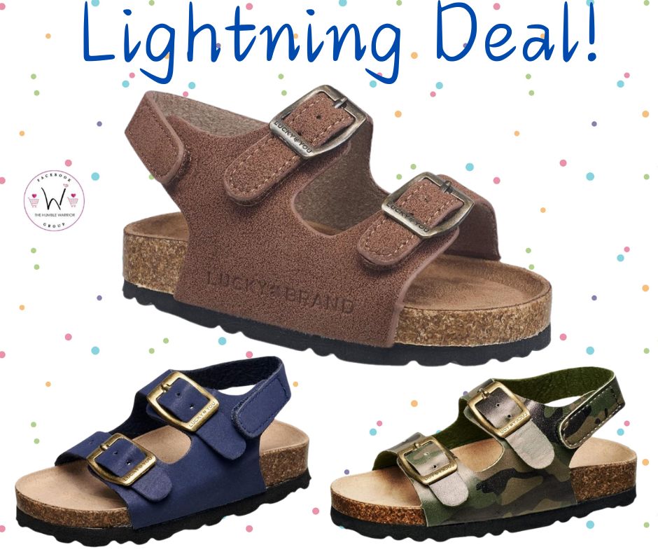 Lucky Brand Unisex Toddler Sandals!