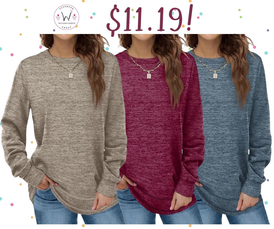 Casual Long Sleeve Tunic!