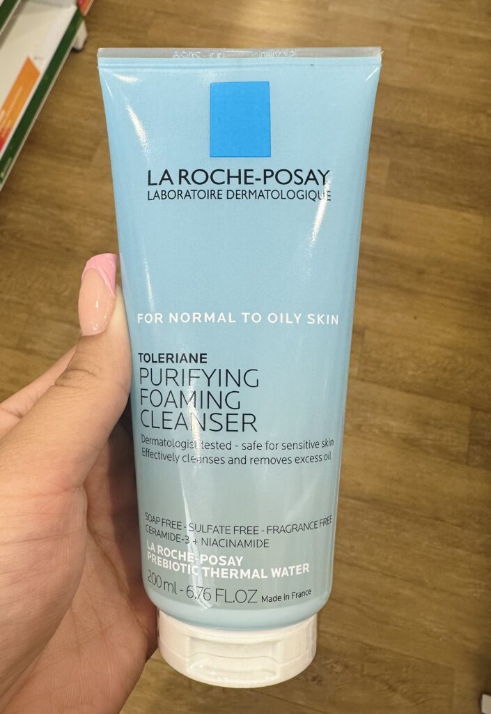 La Roche-Posay Toleriane Purifying Foaming Facial Cleanser!