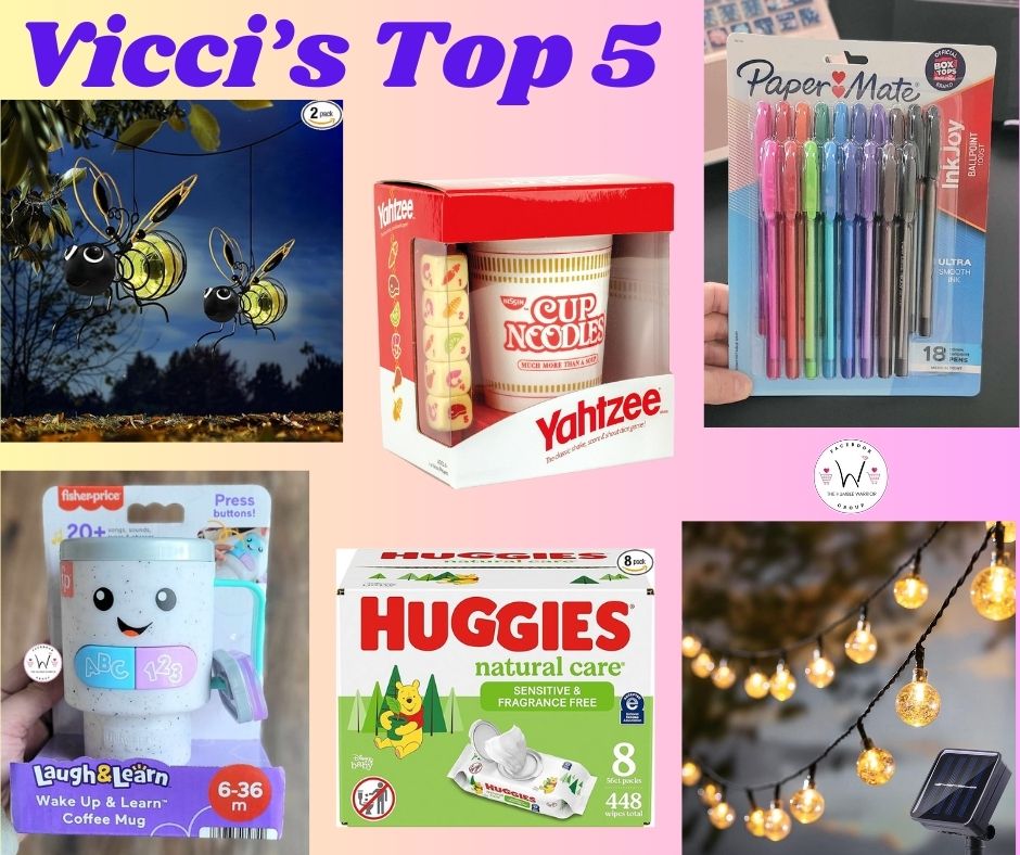 Vicci’s Top 5