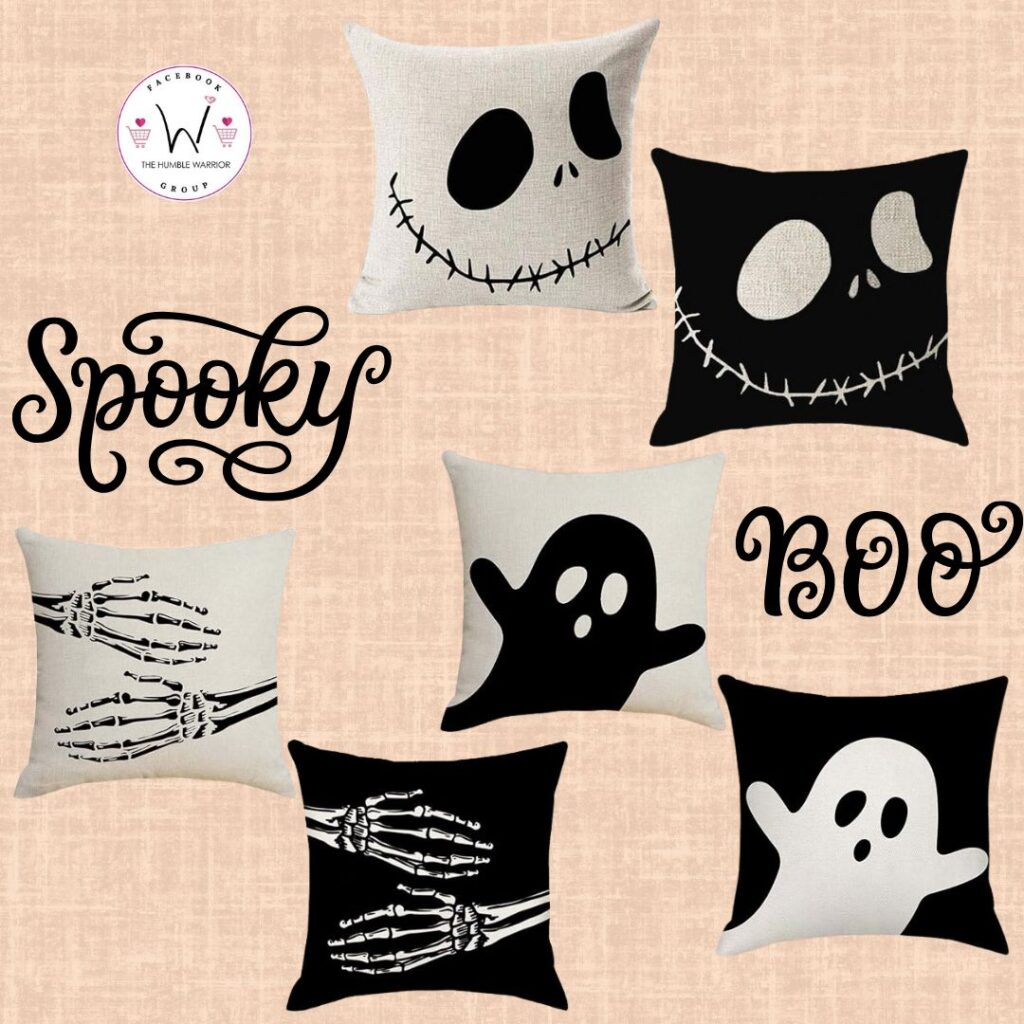 SPOOKTACULAR Pillow Covers!