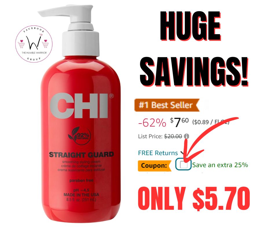 CHI Straight Guard Smoothing Styling Cream