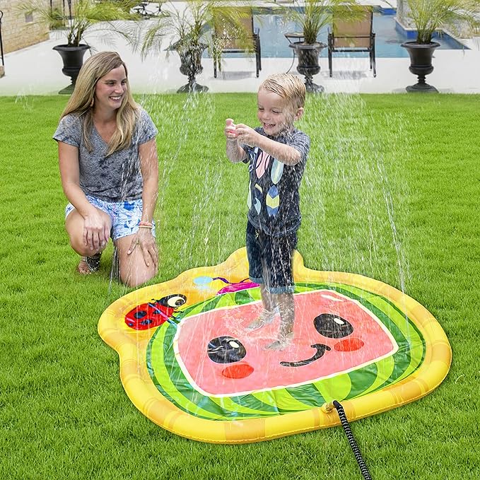 The CoCoMelon 3-in-1 Splash Pad!