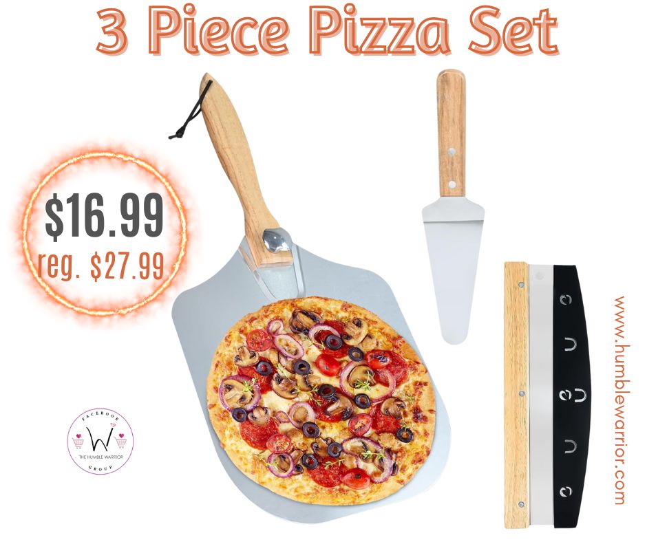 3-piece Pizza Peel set