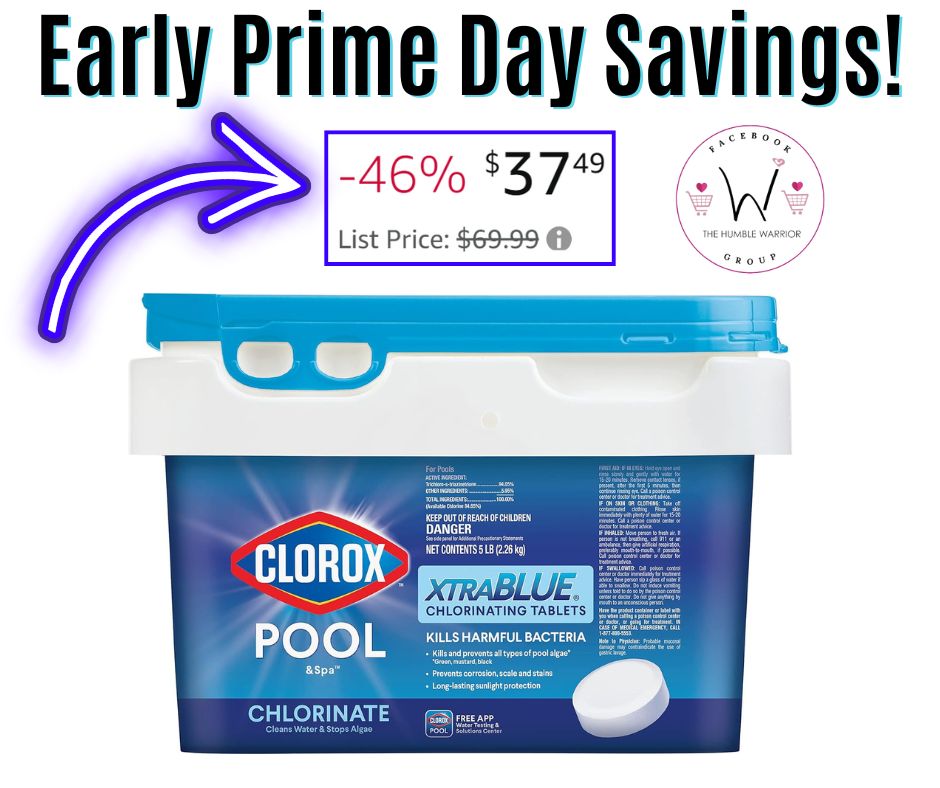 CLOROX XtraBlue 3″ Chlorinating Tablets