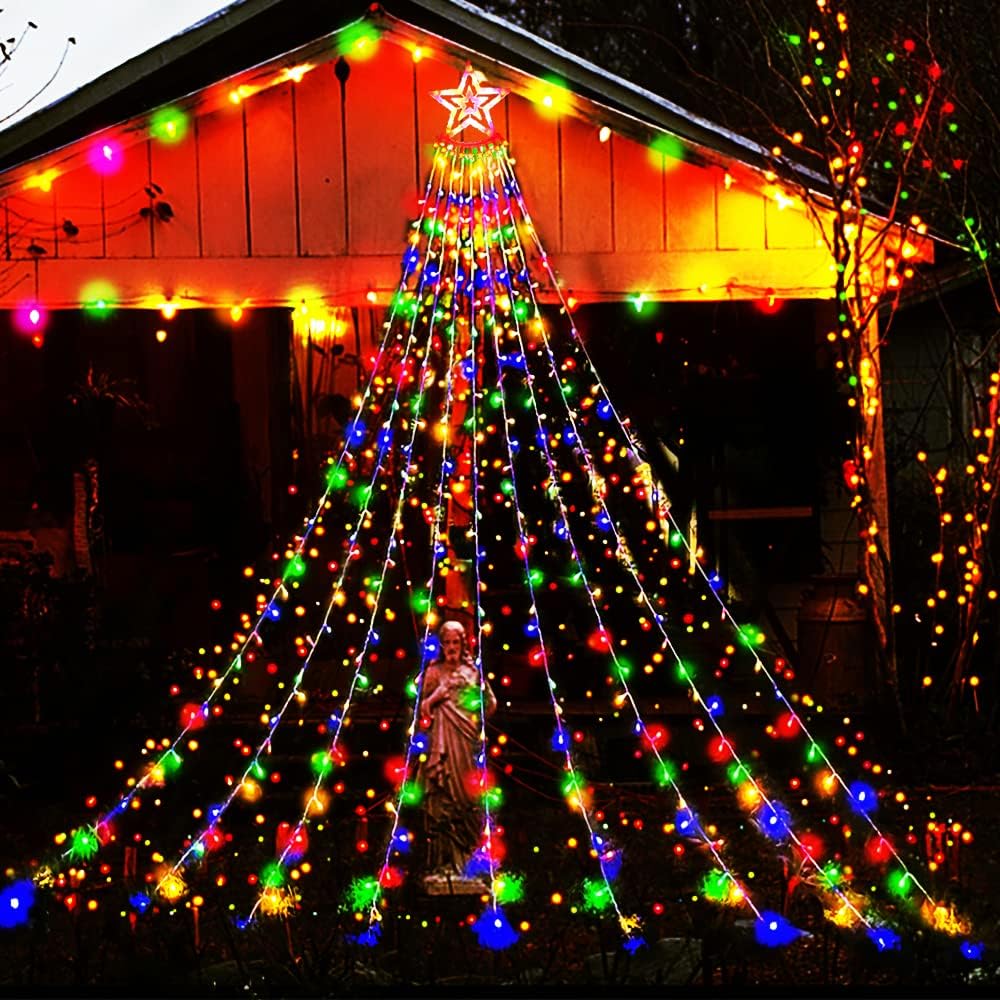 Outdoor Christmas lights!