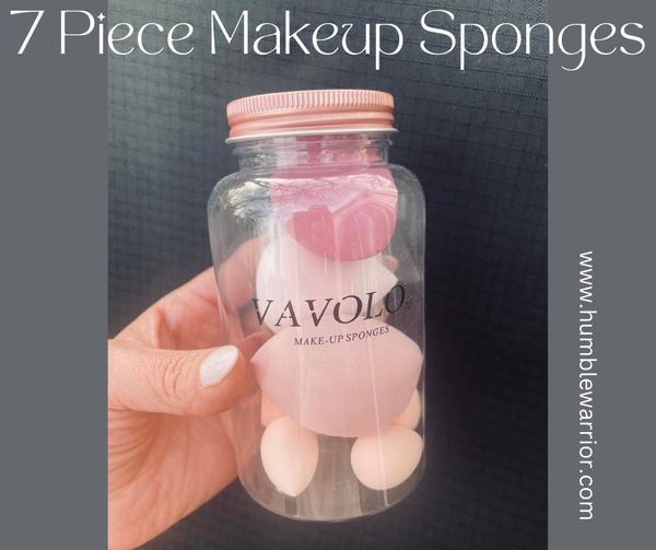7 piece Set makeup sponges