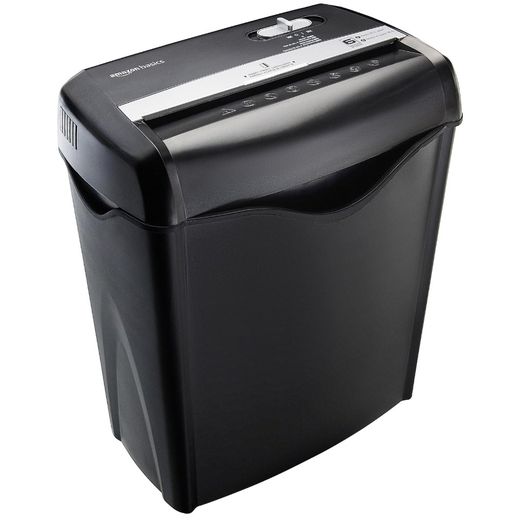 6 Sheet Cross Cut Paper Shredder.