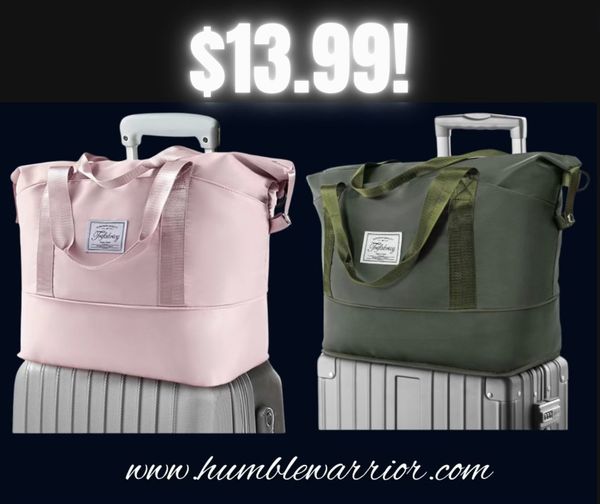 expandable weekender duffle