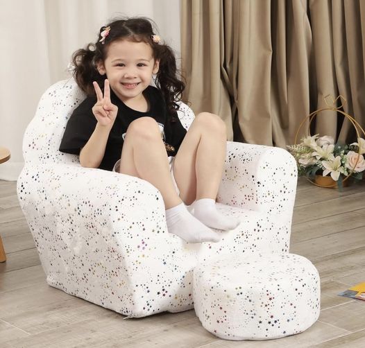 chair and ottoman for littles